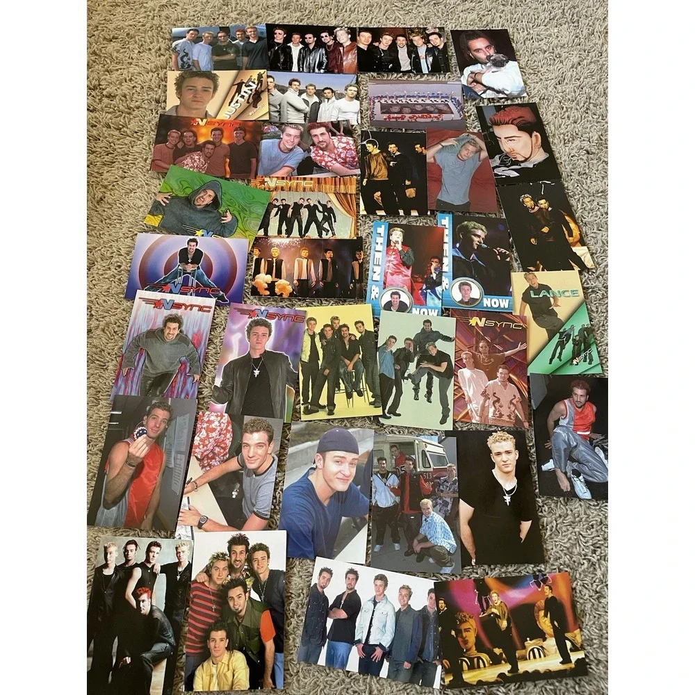 Nsync Photo‎ Cards Panini 2000 35 Cards - NSYNC Lot